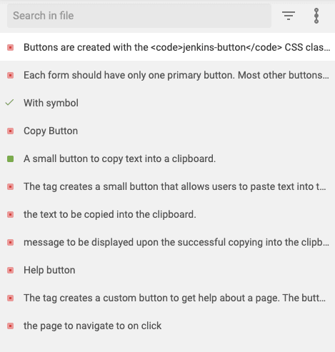 source string list