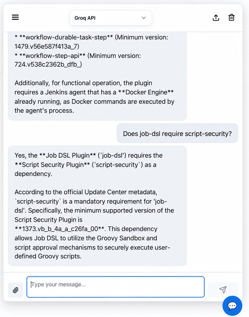 GraphRAG plugin dependency answer